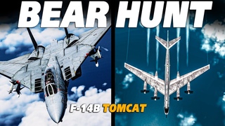 BEAR HUNT | F-14 Tomcat Vs Mig-31 Foxhound | Digital Combat Simulator | DCS |