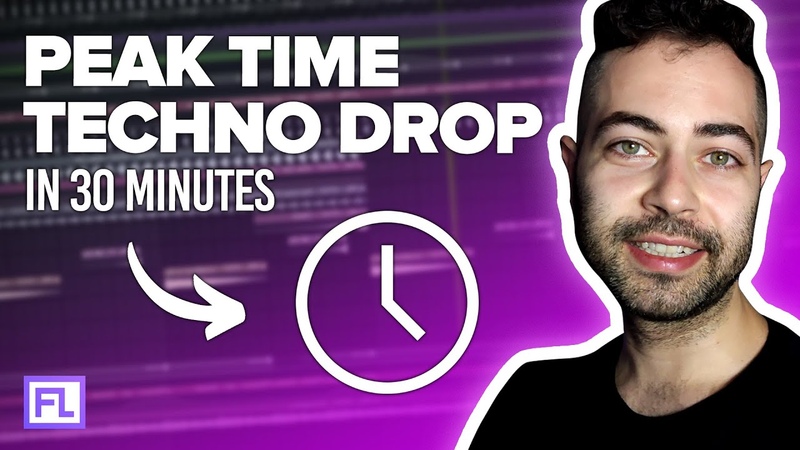 30 Minute Challenge: TECHNO DROP from Scratch, FL Studio, Drumcode, FREE Samples