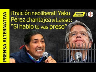 Apuñalado! Yaku Pérez traiciona al banquero y dice tener las pruebas para mandarlo al bote!