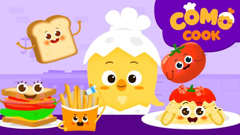 Kids animation, Fun cooking time How to make Spaghetti + More episodes 13min, Como