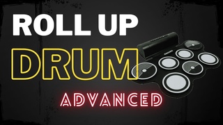 Roll Up Drum (Nagano) Bateria de silicone de forma ADVANCED
