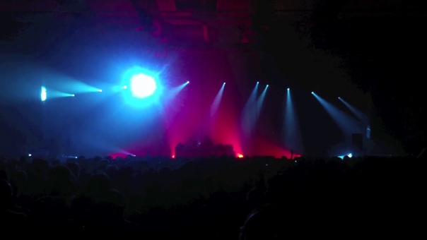 Zavoloka live, support for Aphex Twin