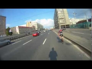 Гонки с шоссером по ТТК.(Шоссейник против электровелосипеда)