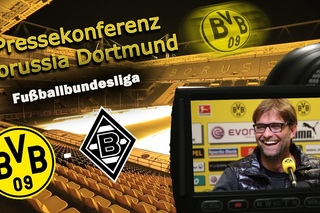 BVB Pressekonferenz: Borussia Mnchengldbach - Borussia Dortmund: Jrgen Klopp Bundesliga PK