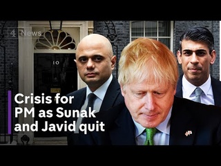 Meltdown for Johnsons government - will the PM survive resignations