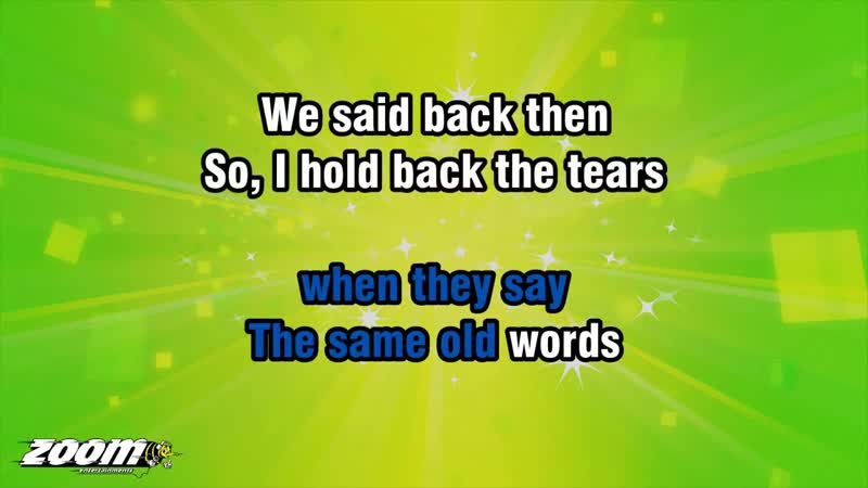 The New Seekers I Get A Little Sentimental Over You Karaoke Version from Zoom