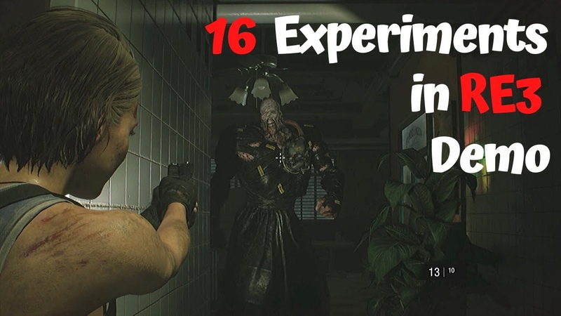 16 Experiments in Resident Evil 3 Remake