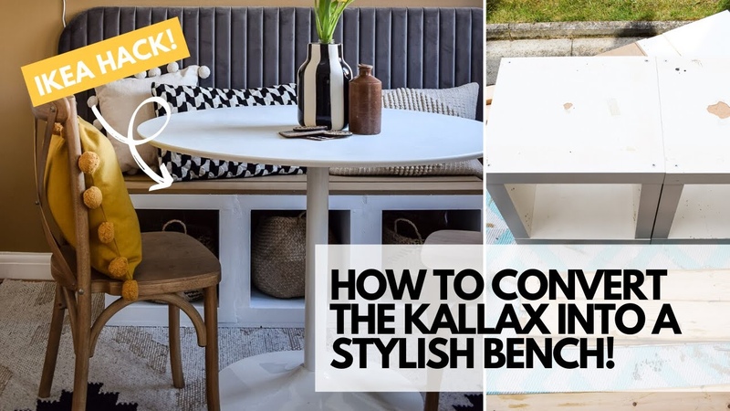 IKEA KALLAX HACK HOW I MADE A STYLISH SEATING BENCH FOR MY DINING