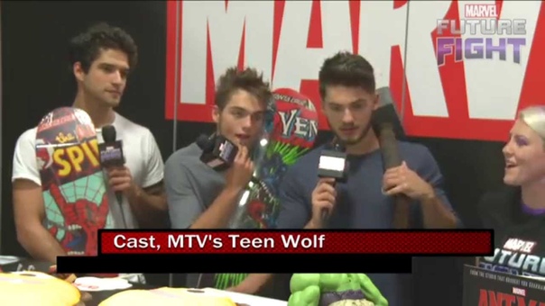 The Stars of MTVs Teen Wolf Prowl on Marvel LIVE at San Diego Comic Con