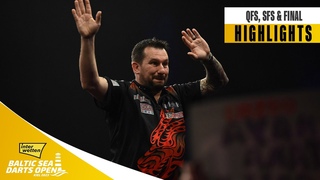 FIRST CHAMPION CROWNED! | QFs, SFs & Final Highlights | 2023 Baltic Sea Darts Open
