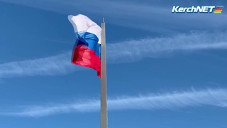 В Керчи все еще новогоднее настроение
