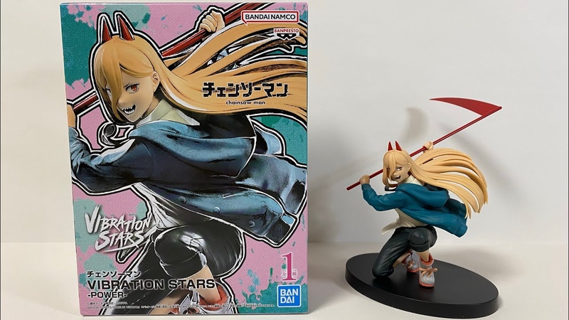 Unboxing Chainsaw Man VIBRATION STARS POWER