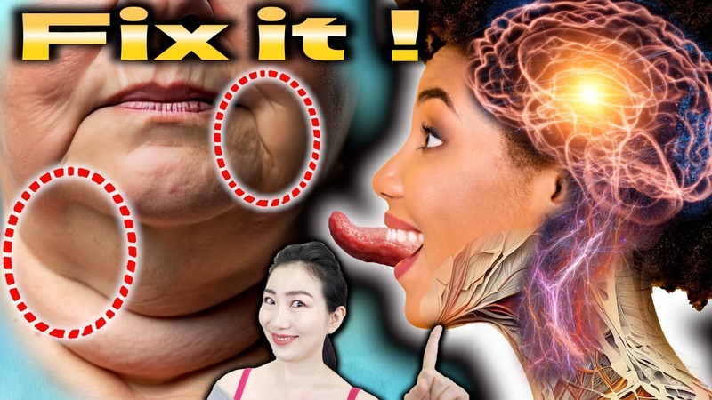 Turning your Tongue 30 Times a Day Prevents Brain Aging, Eliminates Double Chins Nasolabial