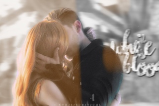jace & clary  white blood