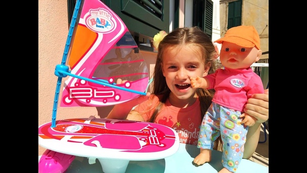 Кукла Беби Борн серфингистка BABY BORN My Little Baby Born Dolls Toys Surfing New
