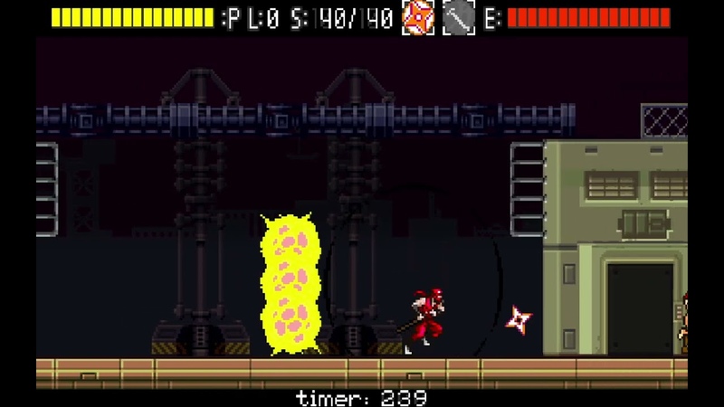 NINJA GAIDEN RED DEMO LEVEL ESCAPE (first