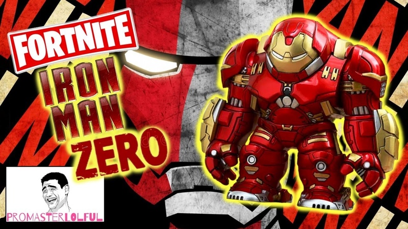 ФОРТНАЙТ СКИН IRON MAN ZERO Железный Человек из Эпицентра Fortnite