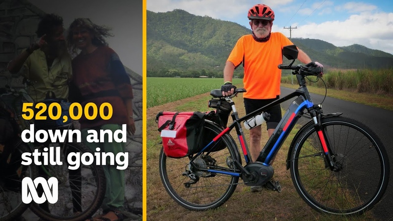 78 year old man feels 50 after clocking up 520, 000km cycling around the world, ABC