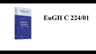 Gerhard KÖBLER -  EuGH C 224/01 - EGMR 75529/01 und EGMR 66491/01