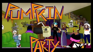 Pumpkin Party . Halloween Animation . Original meme .