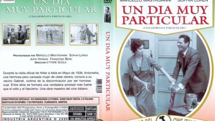 UN DIA MUY PARTICULAR ( Una giornata particolare, Italia, 1977). de Ettore