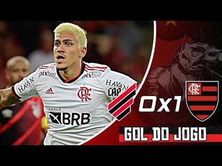 Gol Athletico PR 0x1 Flamengo - Copa do Brasil de 2022