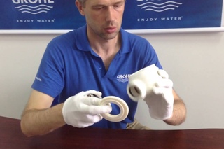 Сифон для поддона клик-клак Alca Plast A465