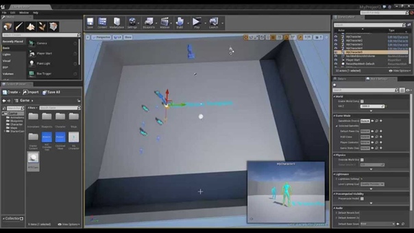 Unreal Engine 4 Multiple Units Selection and Move In