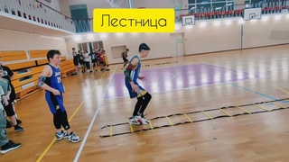 ОФП РАЗМИНКА ДЛЯ БАСКЕТБОЛИСТОВ - БАРЬЕРЫ, КООРДИНАЦИОННАЯ ЛЕСТНИЦА,  FOR BASKETBALL