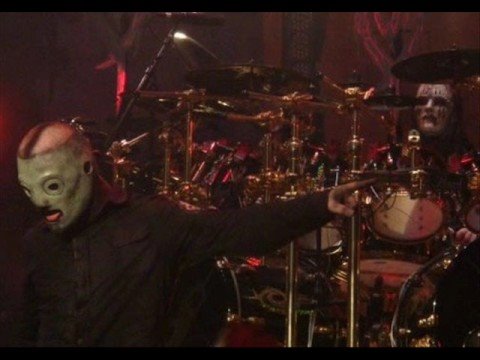 Slipknot Only One LIVE 2008 + Corey Taylor Shaves