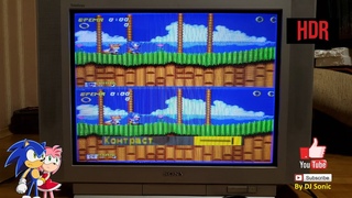 CRT Sony Trinitron KV-29FX30K, Repair and Clean - TEST VIDEO #4 HDR10 FHD RUS