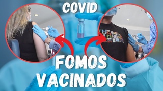 Fomos vacinados com a Vacina contra o Covid - 19 nos EUA e tivemos uma reação.