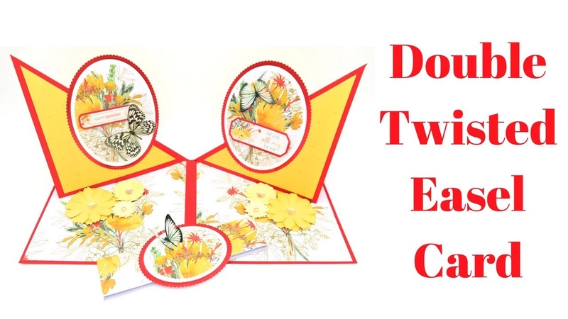 Double Twisted Easel Card, Creative Card Series