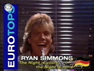 Ryan Simmons(Dieter Bohlen)  - The Night Is Yours, The Night Is Mine