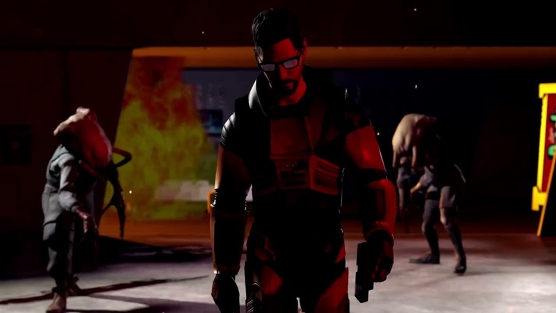 gordon freeman walking to nightcall for 10