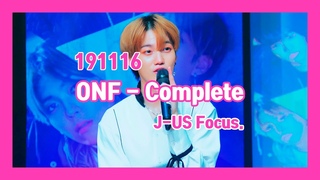 191116 • 3rd mini-fanmeet • Complete • J-us