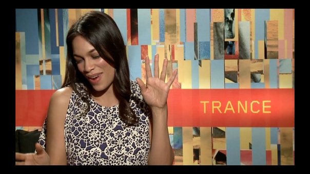 TRANCE Exclusive Cast Interviews: Rosario Dawson, James Mc Avoy, Vincent Cassel, Danny