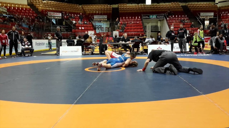 2016 Canadian Senior Championships: 63 kg Brooke Jarrett vs. Breanne