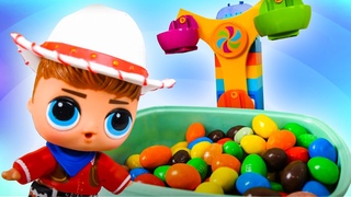 Nuovi episodi del mondo delle LOL Surprise! - Macchina delle caramelle! - Video e giochi per bambini