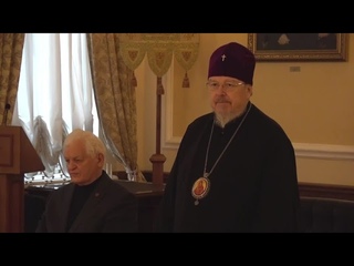 Выступление Барабан С Н  о патриотическом воспитании на общественном Совете Красноярской епархии РПЦ
