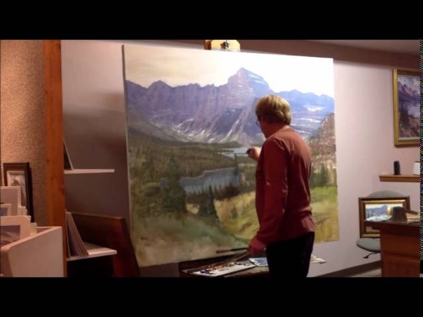Art, Mark Ogle, Oil Painting, Confluence of Josephine Grinnell