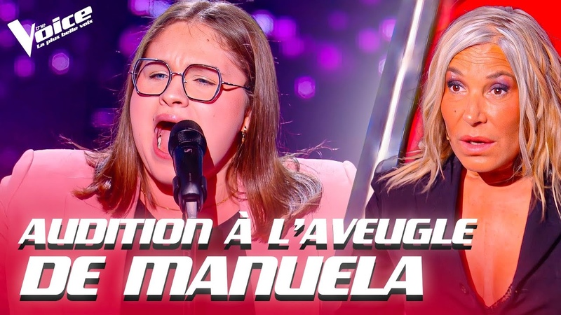 Jacques Brel Quand on na que lamour Manuela, The Voice France