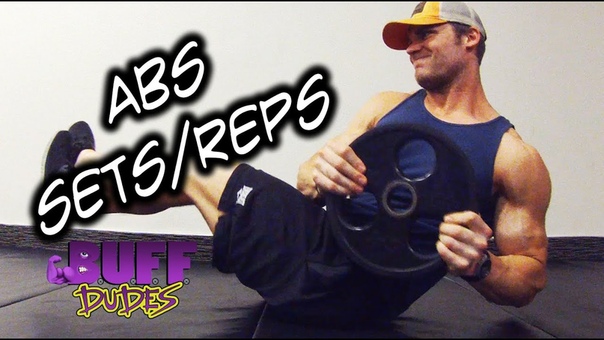 Abs Exercises in Gym with Sets