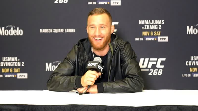 Justin Gaethje Thinks Chandler Will Try to Wrestle, But He Wont Succeed, UFC