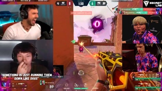 Sen Tarik & Sinatraa Reacts To Prx Something's W Key Ace | VCT