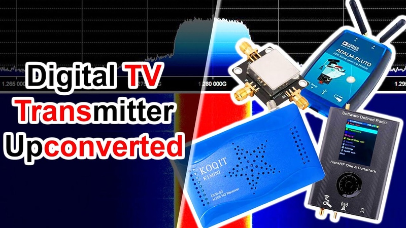 Digital TV Transmitter 70cm ATV to 23cm Satellite Receiver Using a Mixer,