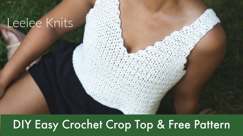 Easy Crochet Crop Top