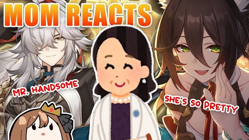 my mom reacts to every honkai star rail