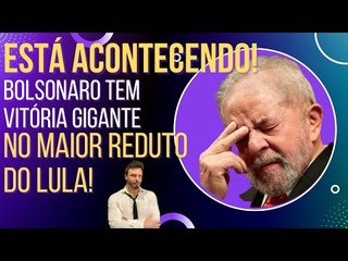 VAZOU: Vdeo mostra que Bolsonaro j  mais popular at no maior reduto do Lula!