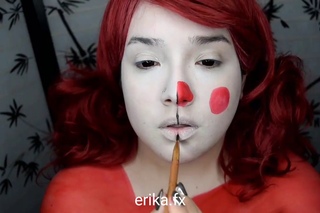BABY SISTER LOCATION FNAF COSPLAY MAKEUP